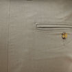 Pantalon chino slim vert kaki homme