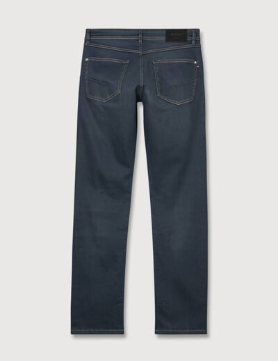 Jeans regular used denim gris homme