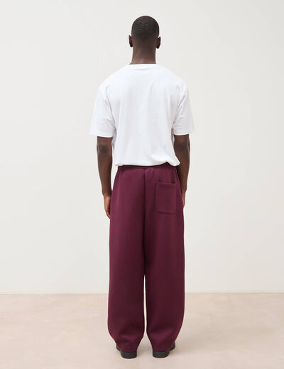 Pantalon coupe loose prune homme