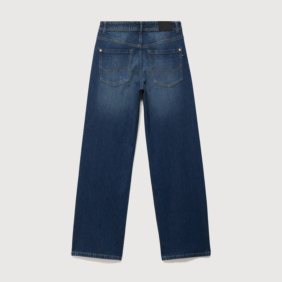Jeans large taille standard denim stone femme