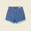 Short mom éco-responsable denim stone femme