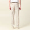 Pantalon éco-responsable beige homme