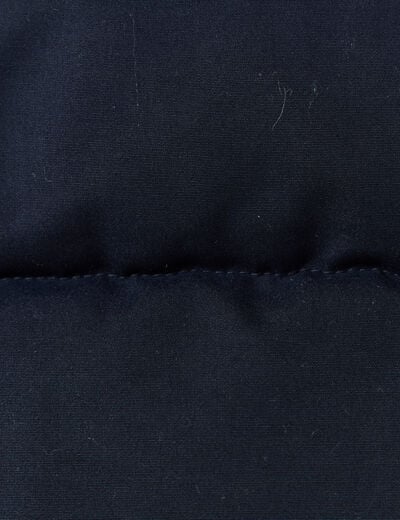 Doudoune capuche amovible bleu marine homme