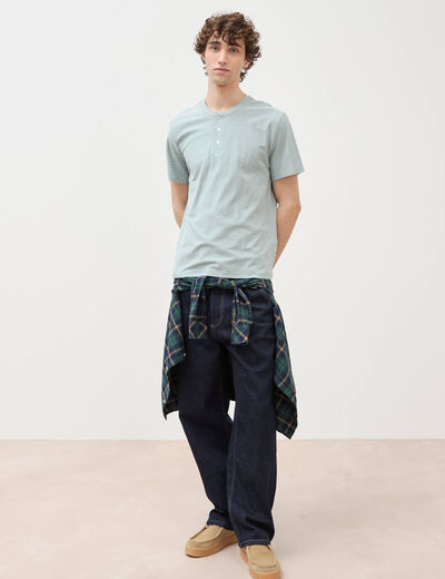 T-shirt manches courtes vert clair homme