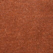 Pull droit col polo manches longues marron cognac femme