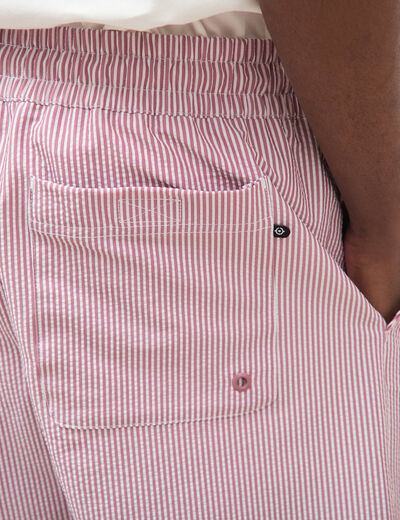 Short de bain vieux rose homme