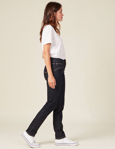 Jeans Camille - slim denim brut femme
