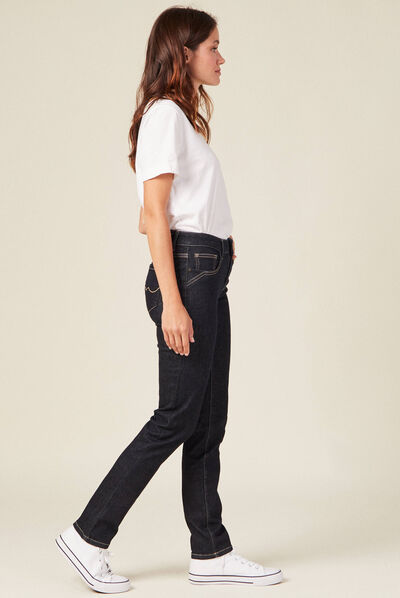 Jeans Camille - slim denim brut femme