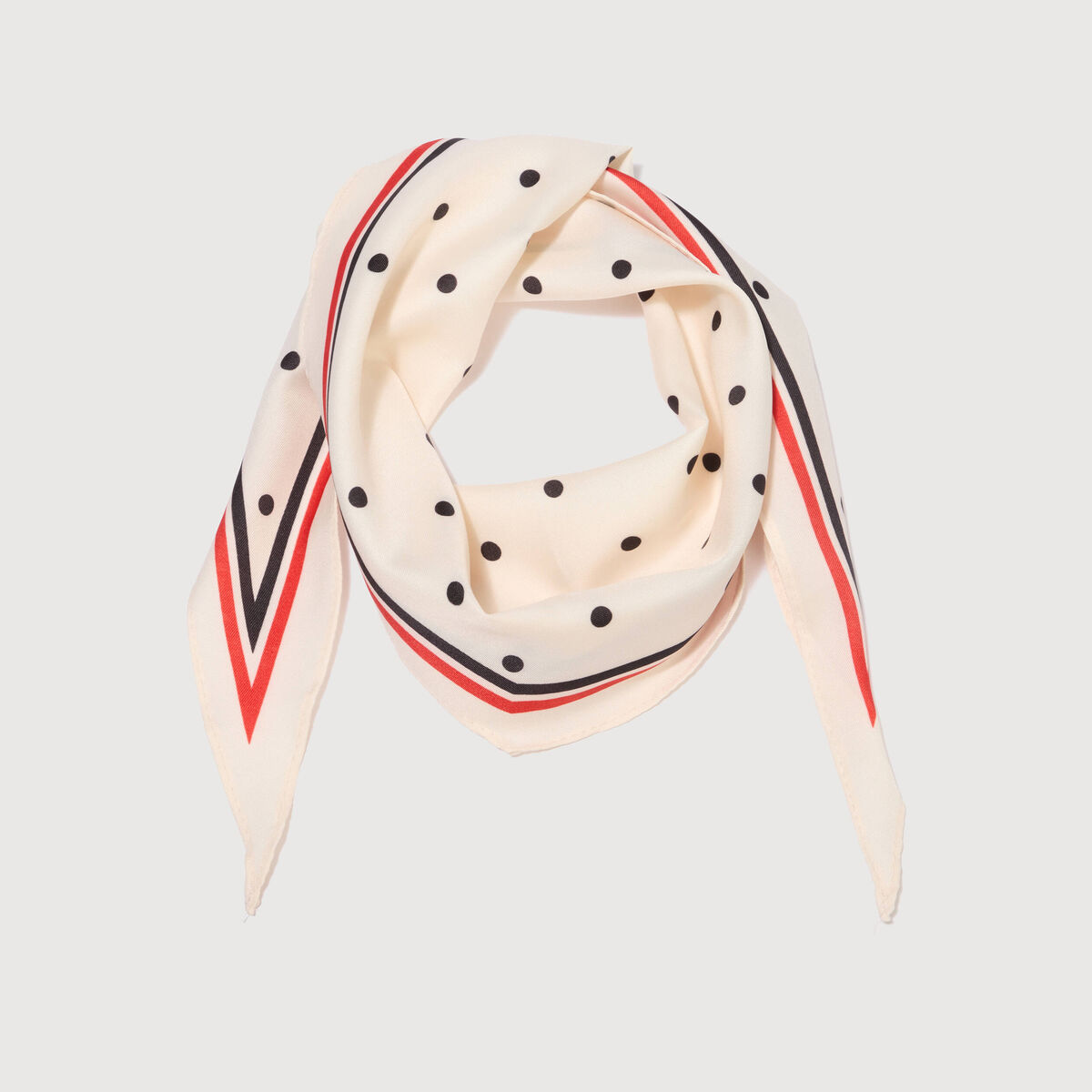 Foulard ecru femme