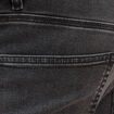 Jeans straight 5 poches denim gris homme