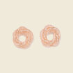 Boucles d'oreilles clous couleur or femme
