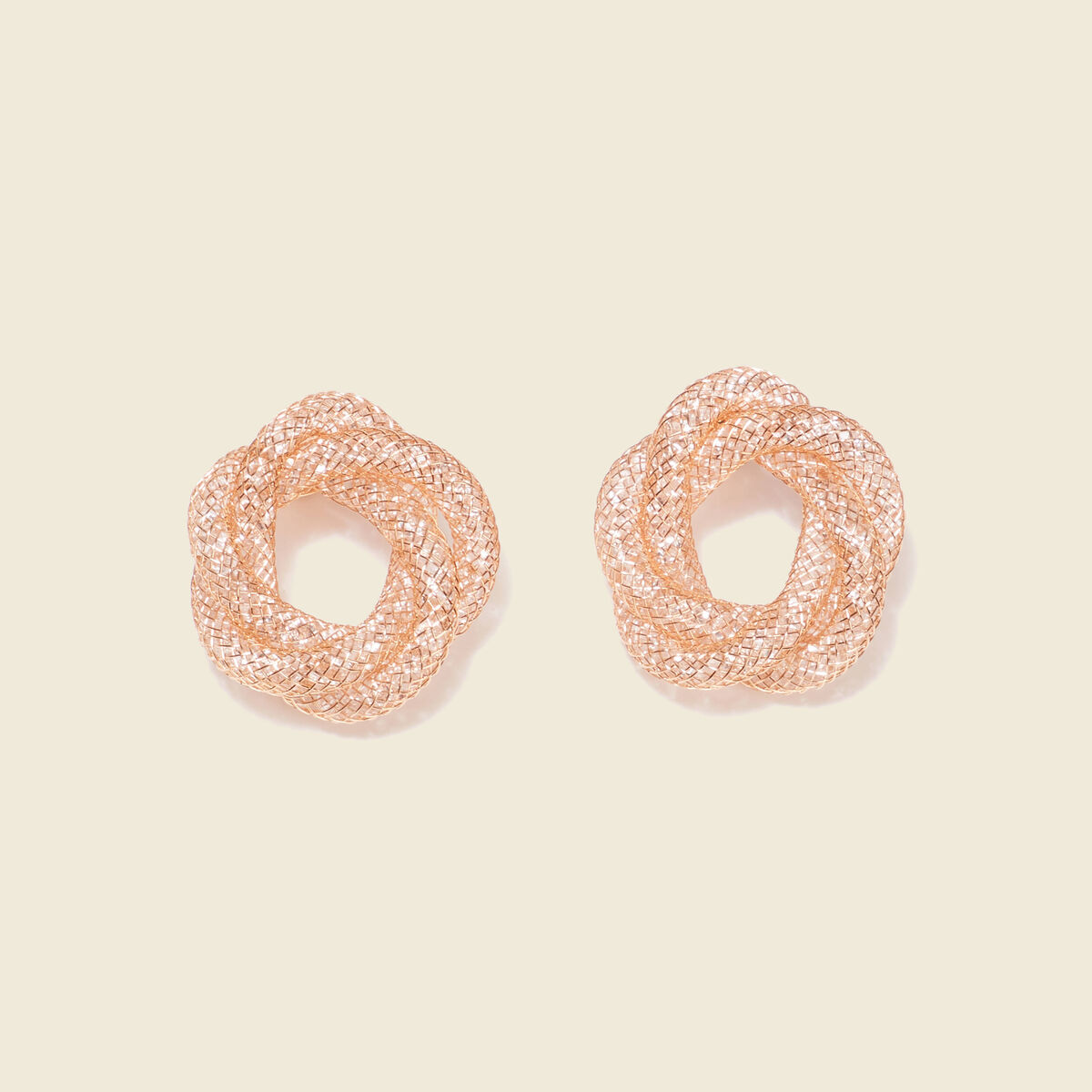 Boucles d'oreilles clous couleur or femme
