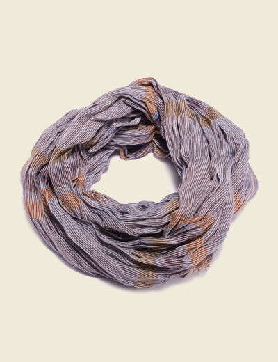 Foulard marron homme