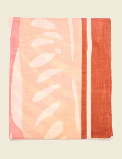 Foulard jaune femme