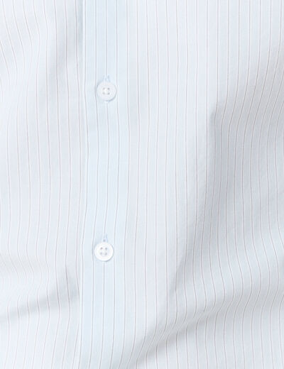 Chemise manches longues bleu ciel homme