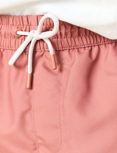 Short de bain vieux rose homme