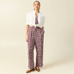 Combinaison salopette sans manches bordeaux femme