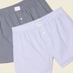 Lot 2 caleçons bleu foncé homme