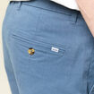 Pantalon chino slim bleu foncé homme