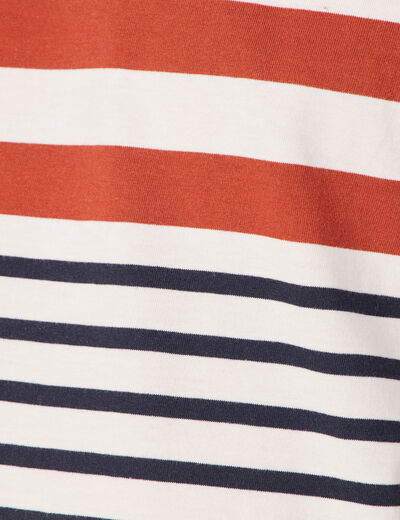T-shirt manches courtes ecru homme