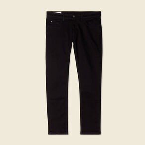 Jeans slim éco-responsable denim noir homme