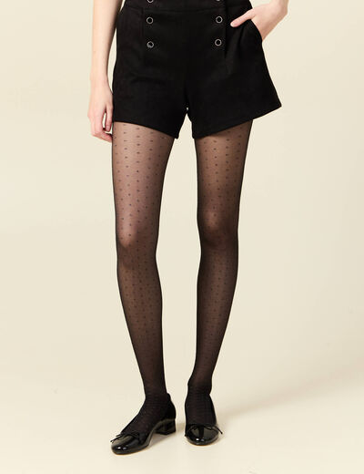 Collants fantaisie noir femme