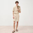 Bermuda vert clair homme