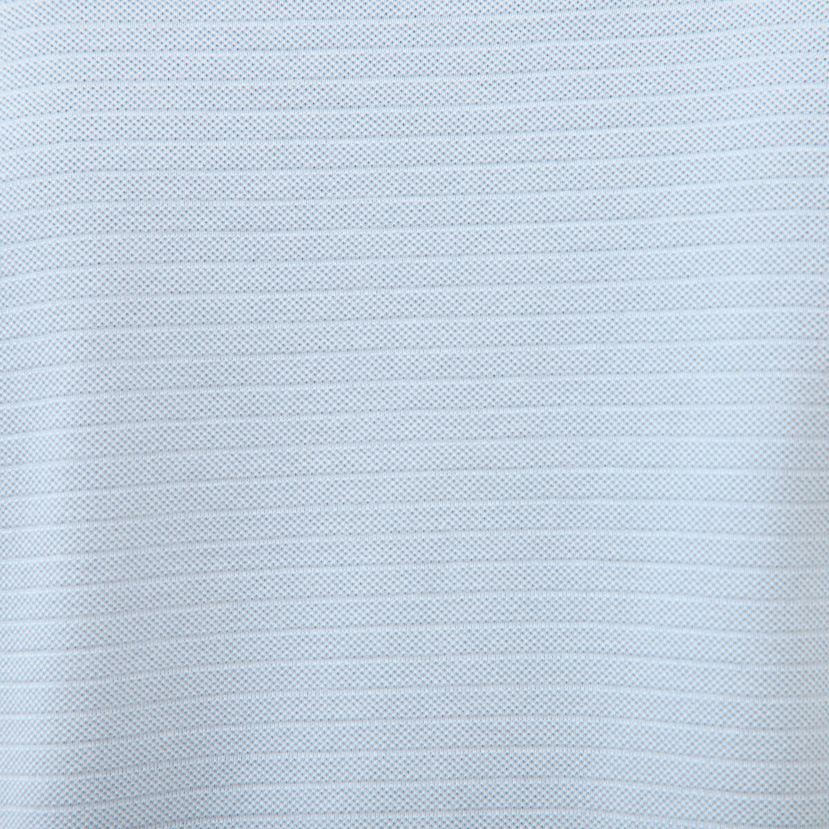 Polo cintr&eacute; en coton manches courtes bleu ciel homme