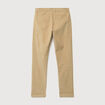 Pantalon straight velours longueur 32 beige homme