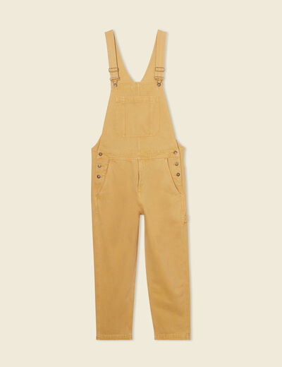 Salopette large beige homme