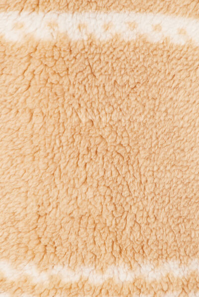 Sweat éco-responsable beige femme