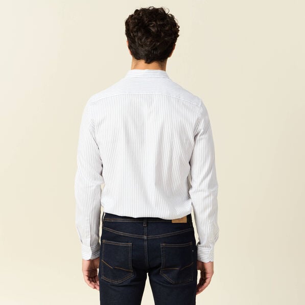 chemise manches longues gris homme Chemise manches longues gris homme