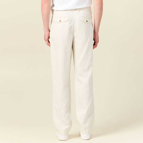 Pantalon chino straight ecru homme