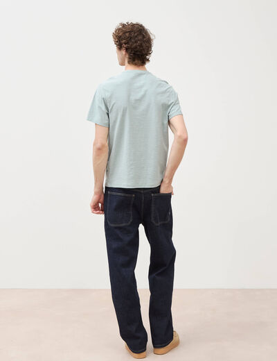 T-shirt manches courtes vert clair homme
