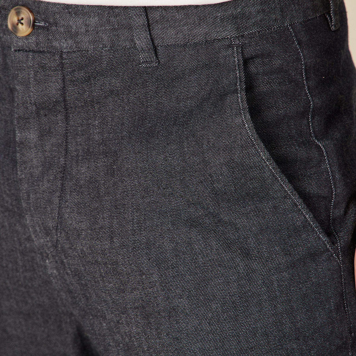 Jeans straight chino denim brut clean homme