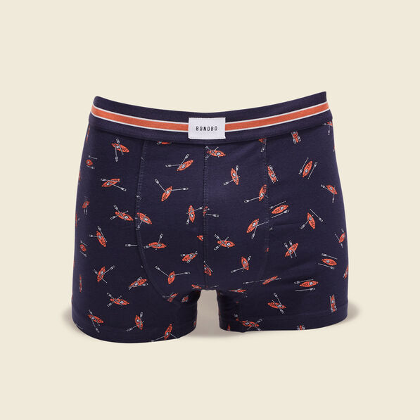 Lot 2 boxers marron cognac homme