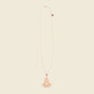 Collier avec pendentif sable femme