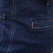 Jeans wide large taille haute denim brut rinse femme