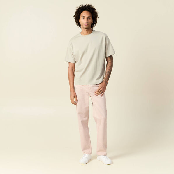 T-shirt manches courtes beige homme