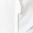 Chemise manches longues blanc femme