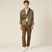 Pantalon chino taupe homme