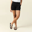 Short taille standard noir femme