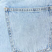 Jeans large 5 poches denim snow bleach homme