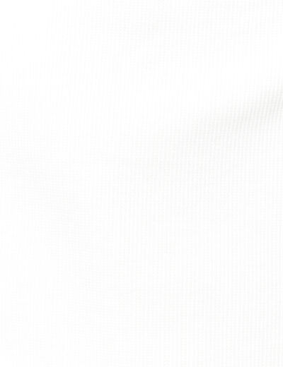 D&eacute;bardeur cintr&eacute; col rond sans manches blanc homme