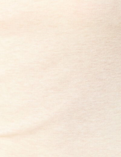 D&eacute;bardeur cintr&eacute; d&eacute;collet&eacute; sans manches beige femme