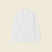 Chemise manches longues blanc homme