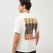 T-shirt en coton ecru homme