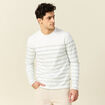T-shirt manches longues vert clair homme