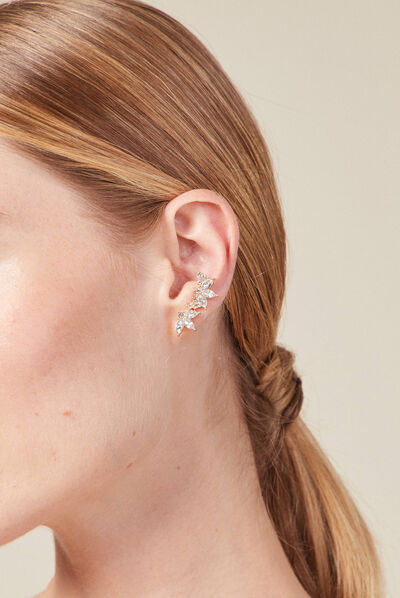 Boucles d'oreilles clous couleur or femme