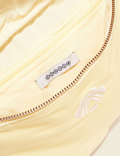 Sac banane jaune fluo femme